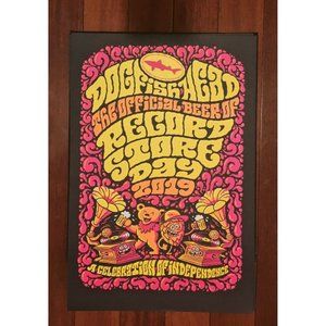 DOGFISH HEAD BEER RSD 2019 Poster Greatful Dead